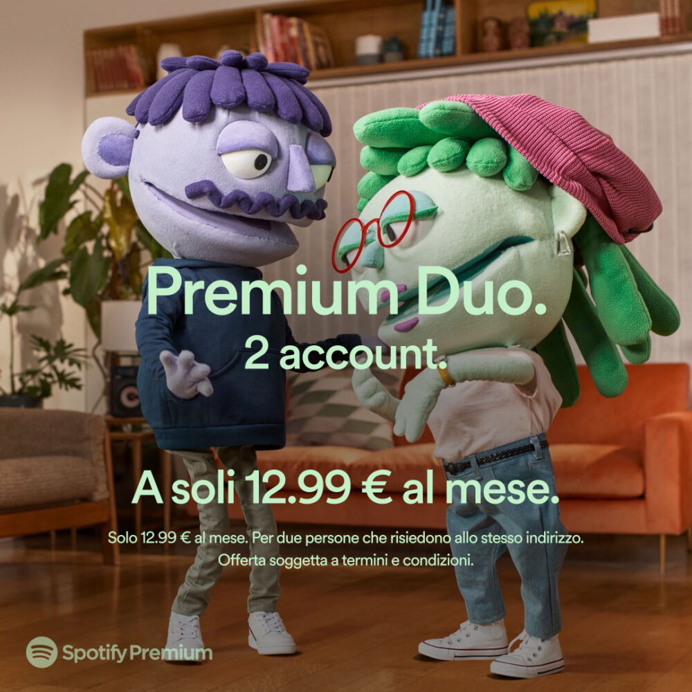 Premium Duo: il piano di abbonamento per due persone di Spotify - Tra me &  Tech