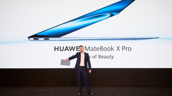 Il nuovo computer MateBook X pro di Huawei